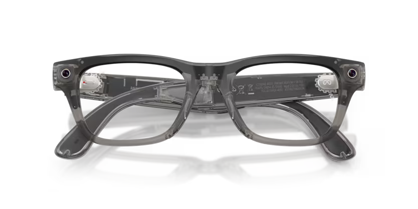 Ray-Ban Meta Gen 2 | RW7001 Blayzer Optics | Transparent ice grey