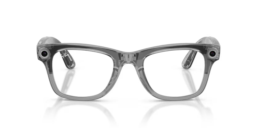 Ray-Ban Meta | RW4012 | Shiny Transparent Grey
