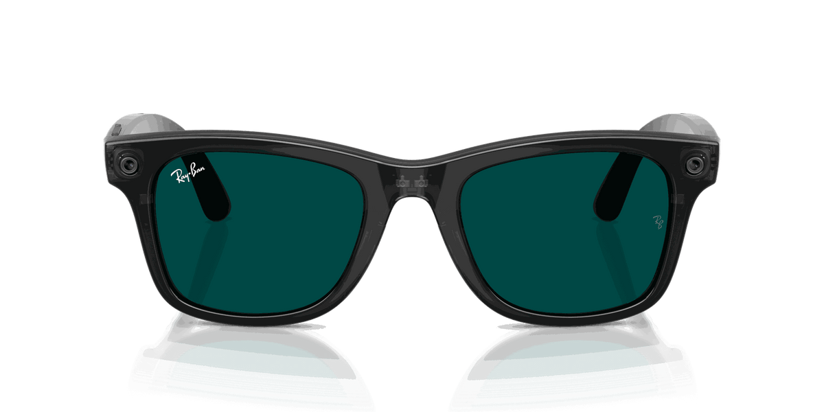 Ray-Ban Meta Gen 3 | RW4011 Wayfarer L | Transp. Black Transitions Aquamarine