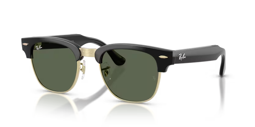 Ray-Ban Audio Meta Gen 3 | RW7004 Clubmaster | Shiny Black G15 Green