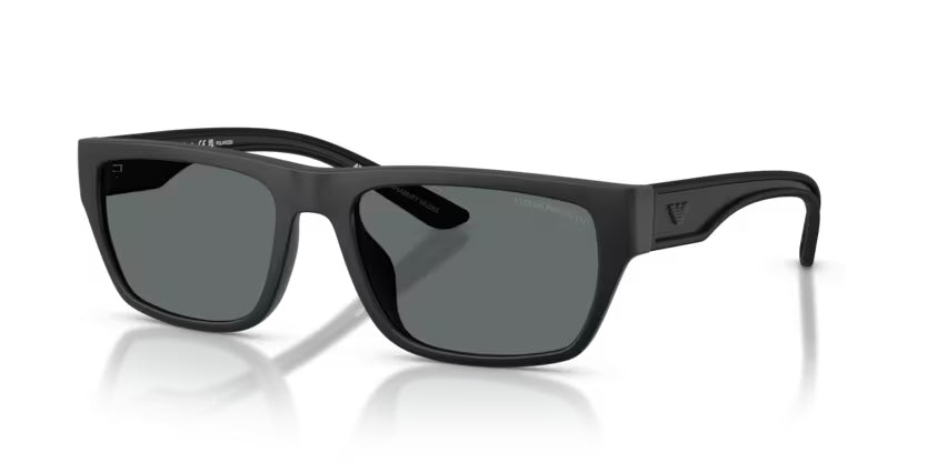 Emporio Armani | 4267U | Rubberized Matte Black Polarised