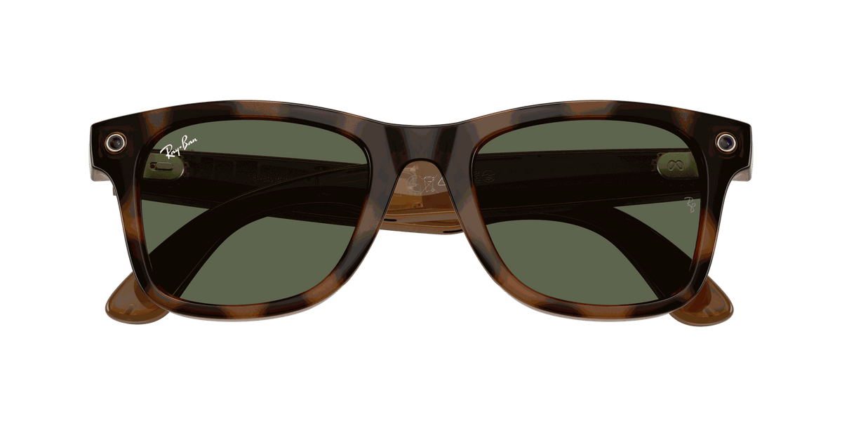 Ray-Ban Meta Gen 3 | RW4011 Wayfarer L | Havana G15 Green