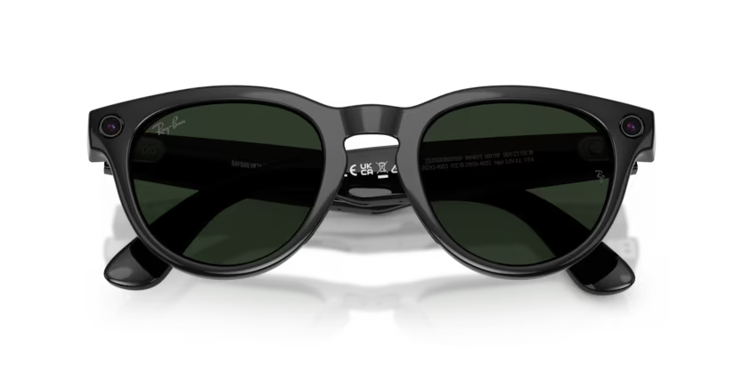 Ray-Ban Meta Gen 2 | RW4013 Headliner | Shiny Black Graphite Green Transitions