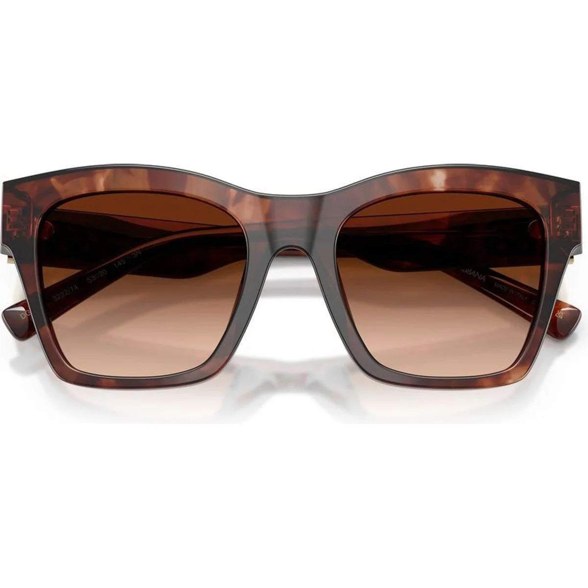 Dolce & Gabbana | DG4512 | Dark Red Havana Brown Gradient