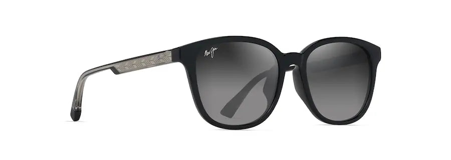 Maui Jim | Kuikahi | Shiny Black With Transparent Light Grey