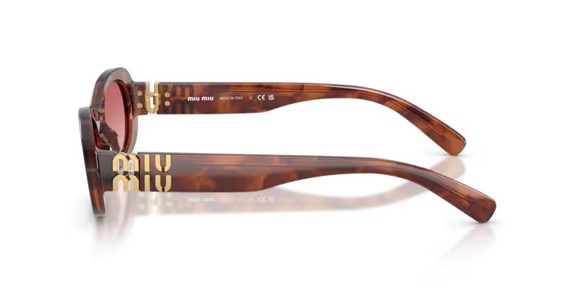 Miu Miu | 06ZS | Striped Tobacco