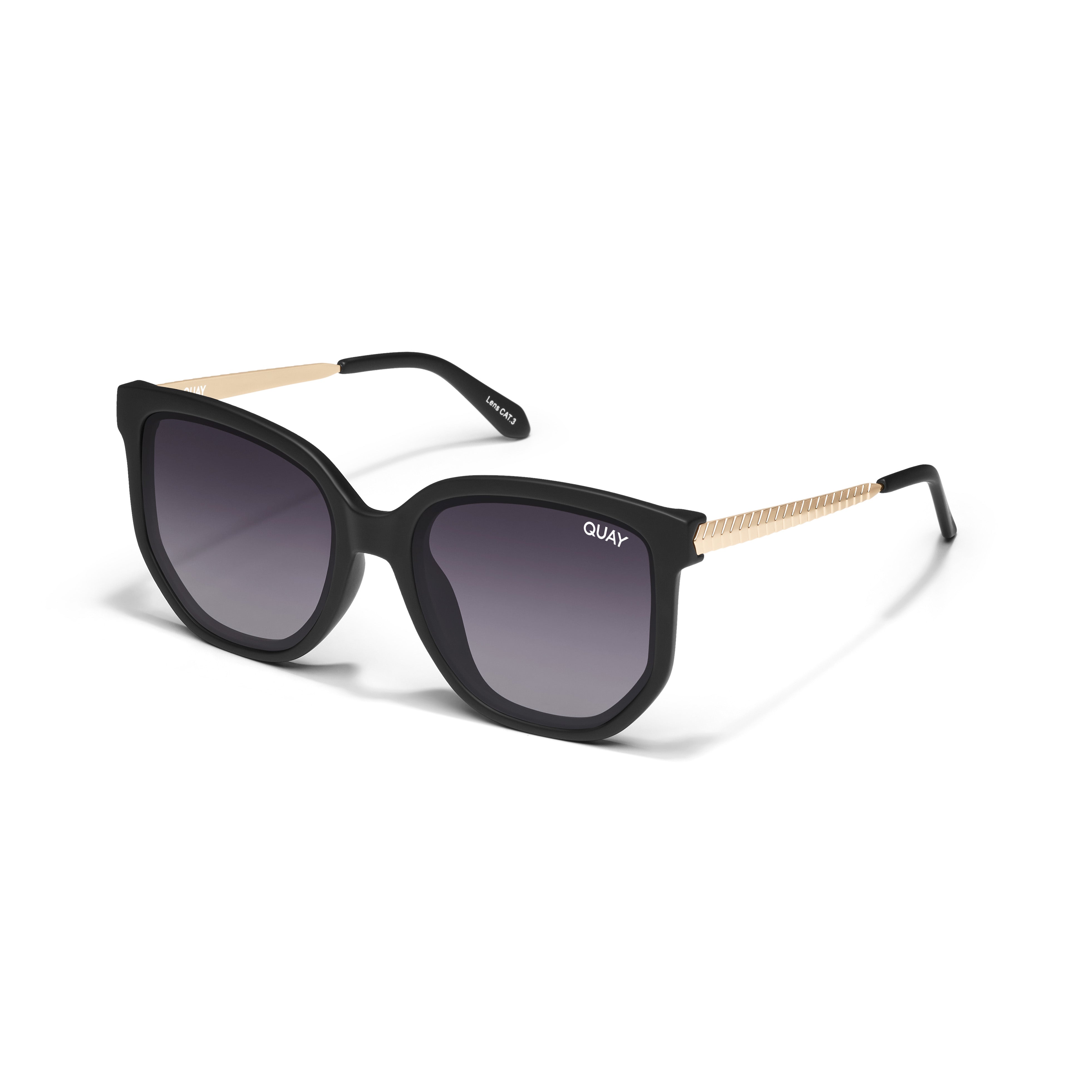 Quay | Coffee Run | Black Polarised