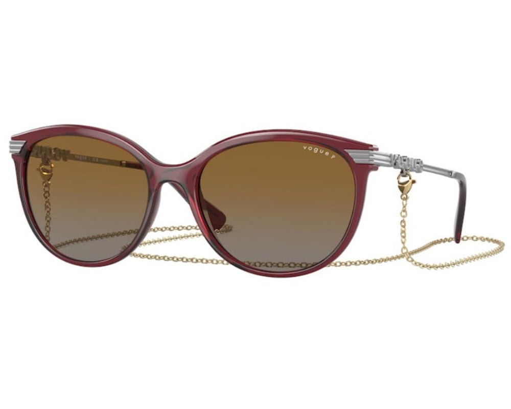 Vogue Eyewear | VO5460S | Transparent Opal Dark Red