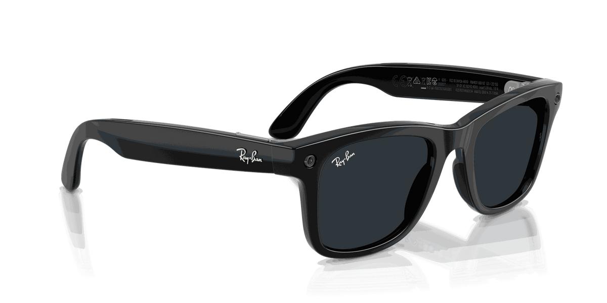 Ray-Ban Meta Gen 3 | RW4011 Wayfarer L | Shiny Black Transitions Gen S Grey
