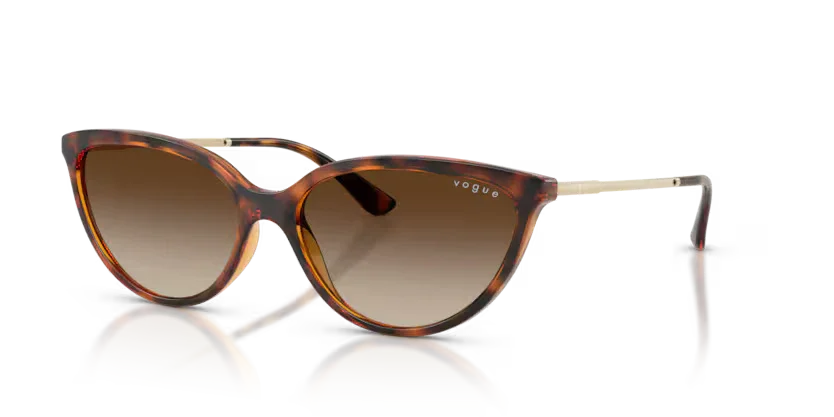 Vogue Eyewear VO5672S Dark Havana With Gradient Brown