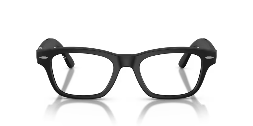Ray-Ban Audio Meta Gen 3 | RW7005 Burbank M | Matte Black Clear Blue Light Filter