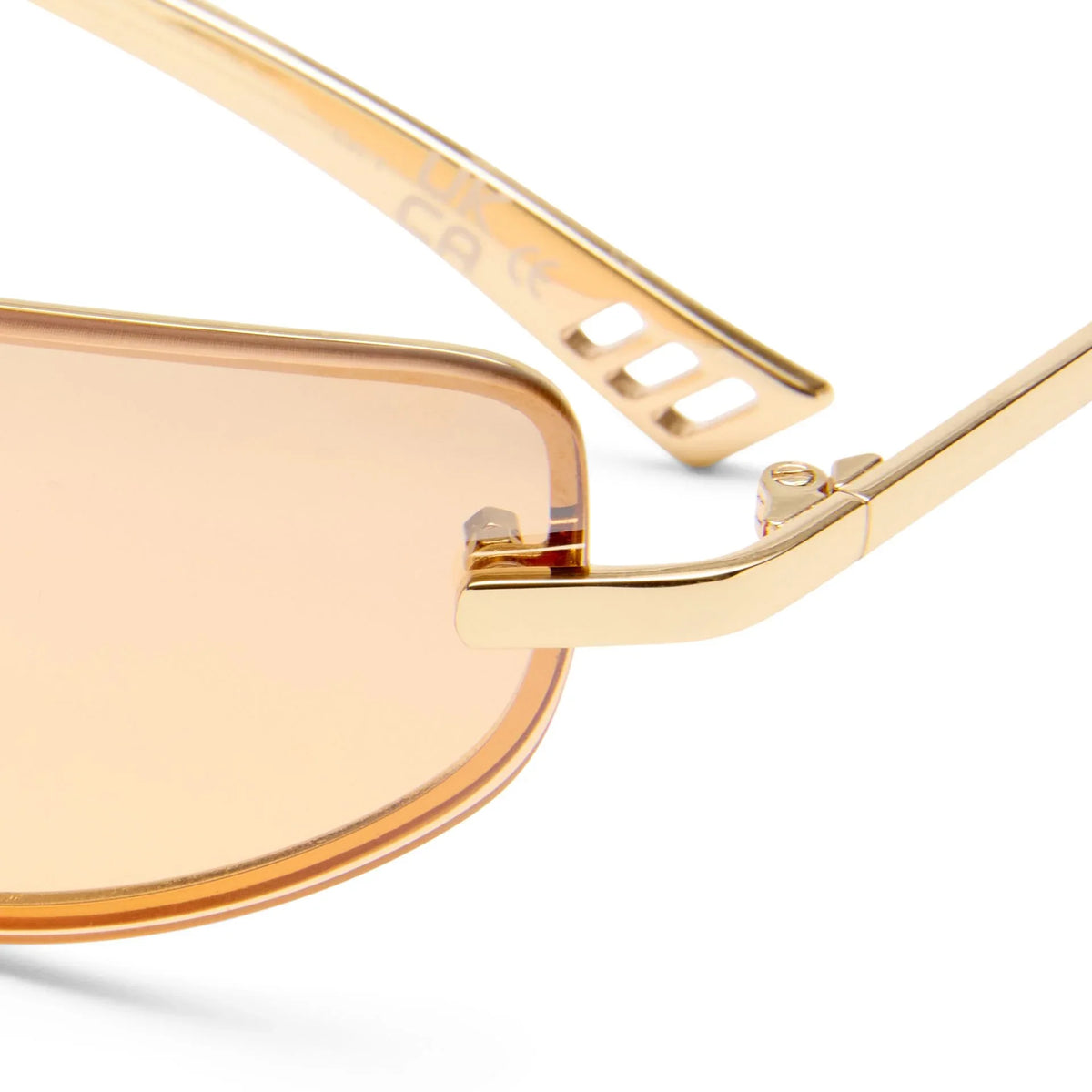 Le Specs | Bubbles | Gold Amber Tint