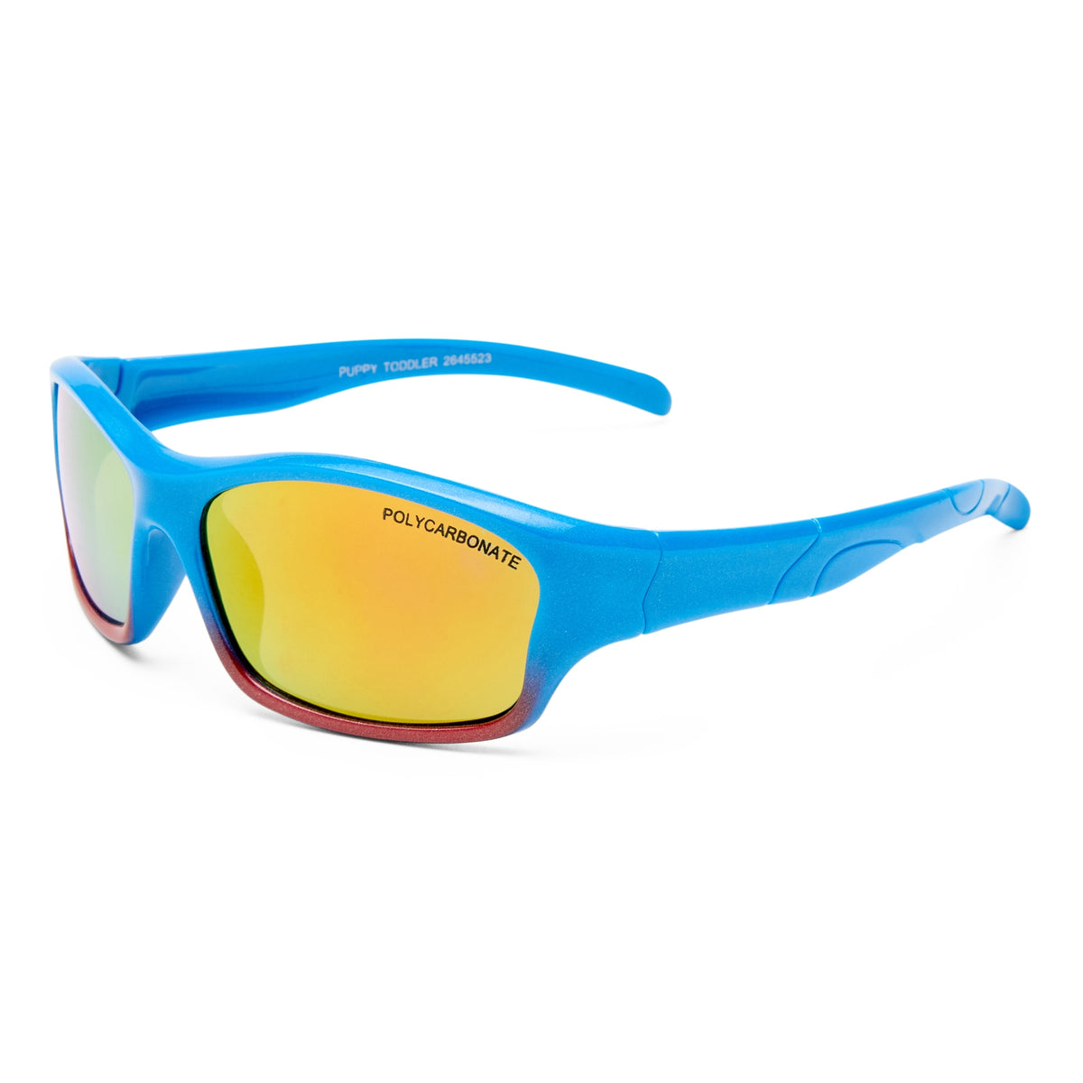 Cancer Council Kids | TCK2645523 Puppy Toddler | Metallic Blue / Red Mirror