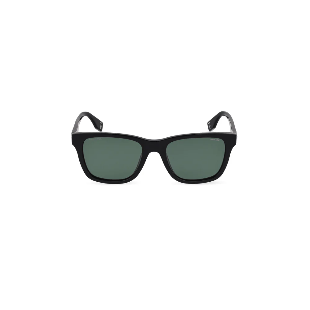 Police | SPLU68 Nerve 2 | Shiny Black Green Polarised