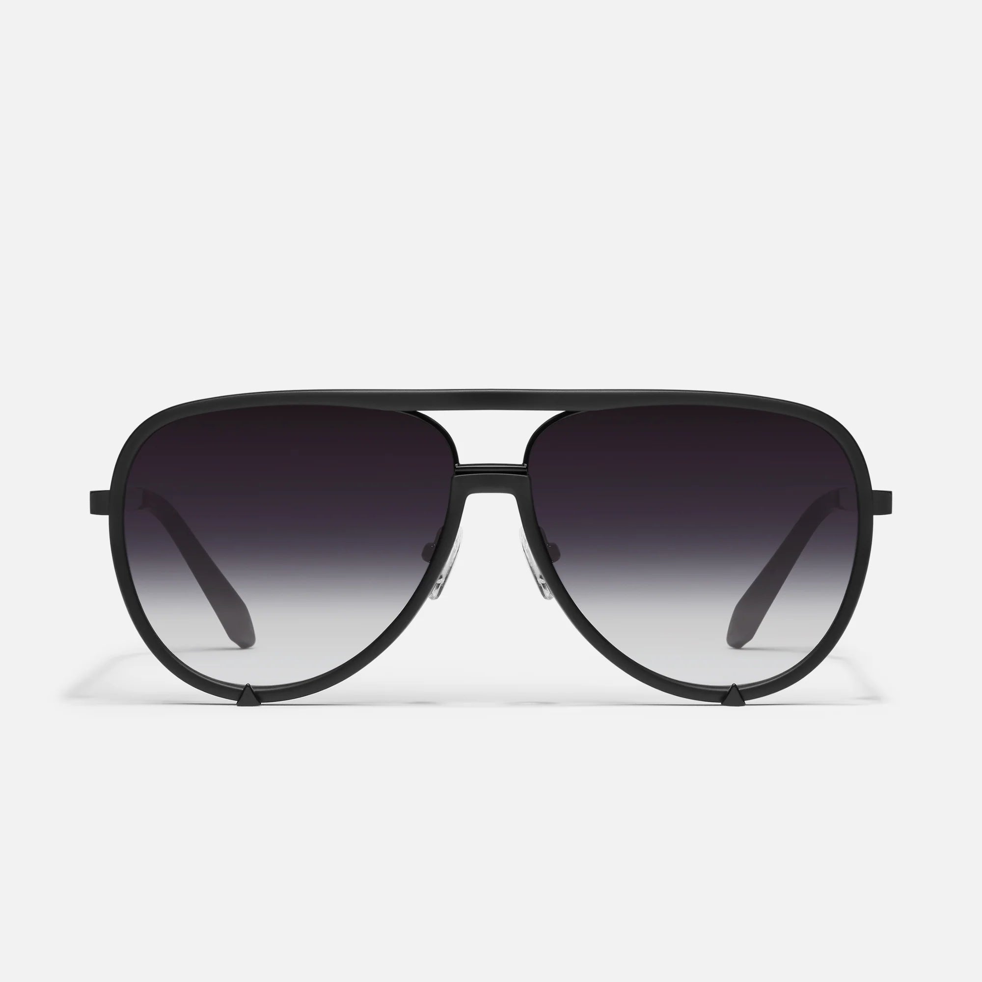 Quay | High Profile |Matte Black Black Fade