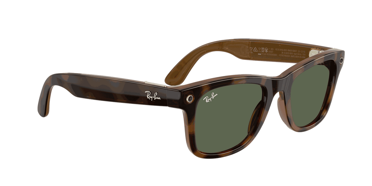 Ray-Ban Meta Gen 3 | RW4011 Wayfarer M | Havana G15 Green