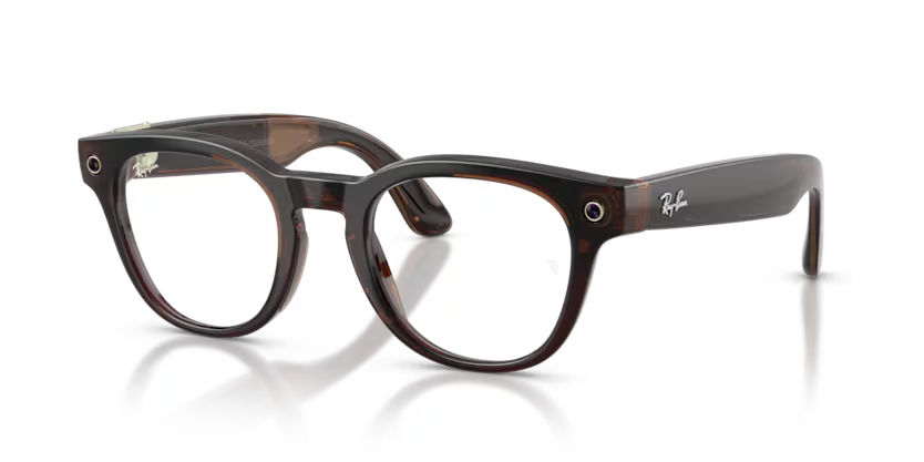 Ray-Ban Meta Gen 2 | RW7002 Scriber Optics | Transparent Umber Clear