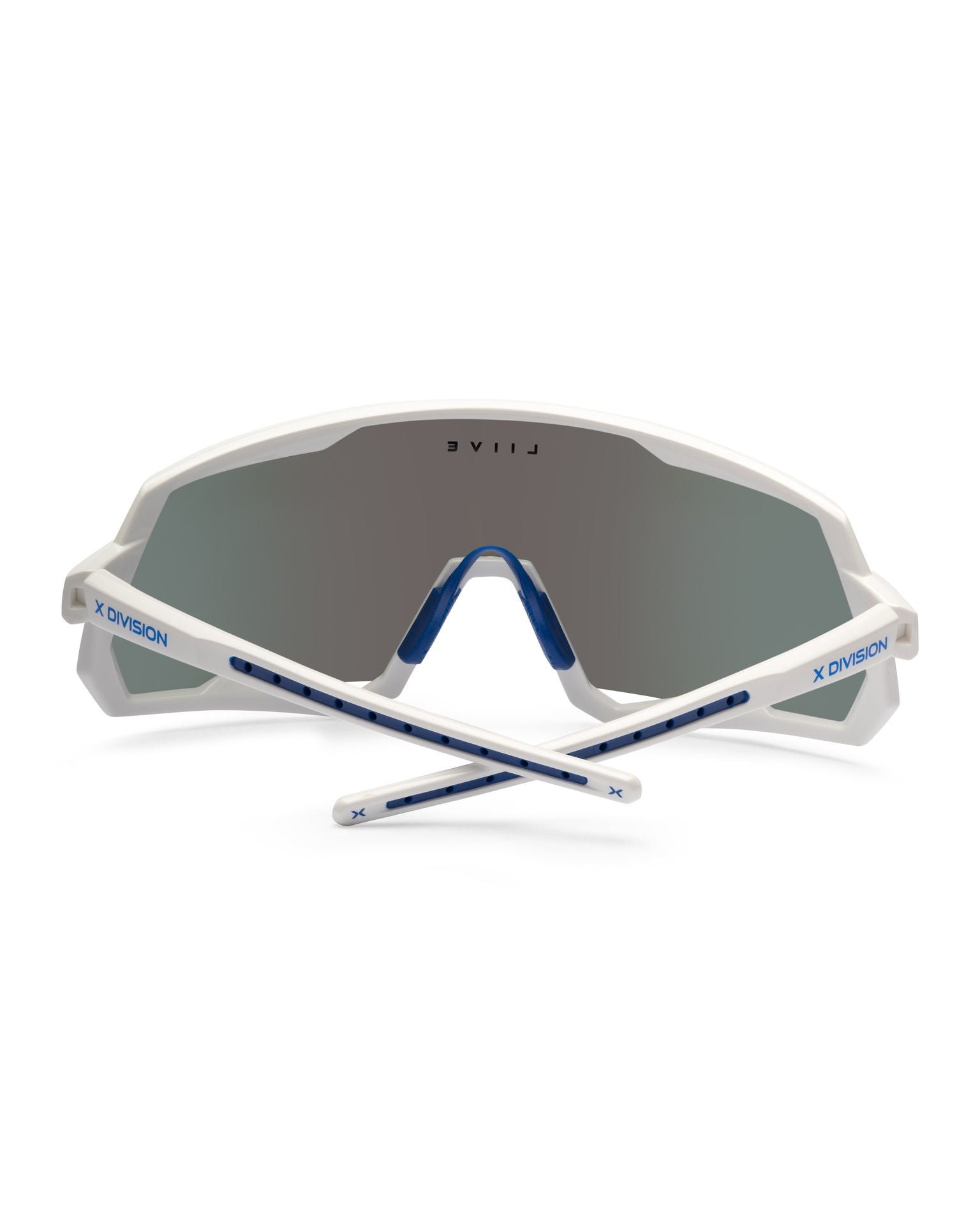 Liive | Apex X | White/Blue Mirror