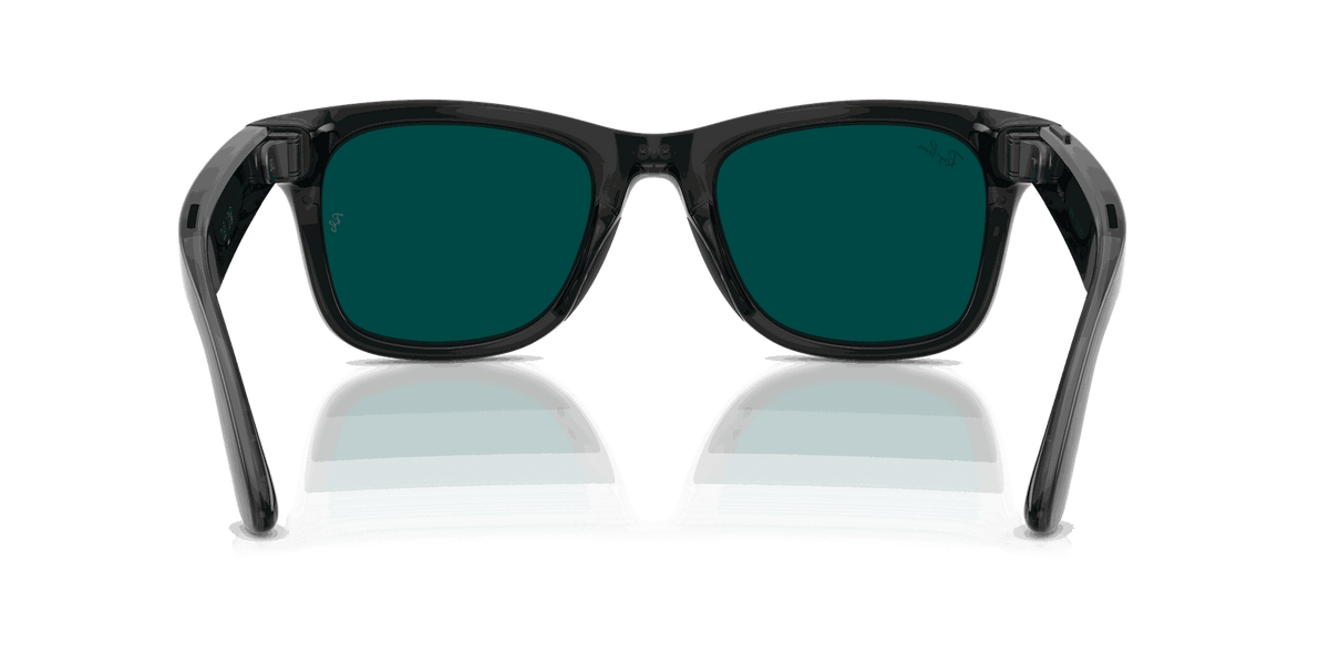 Ray-Ban Meta Gen 3 | RW4011 Wayfarer L | Transp. Black Transitions Aquamarine