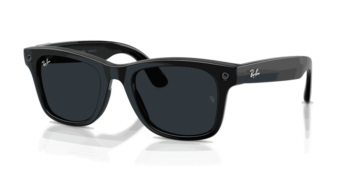 Ray-Ban Meta Gen 3 | RW4011 Wayfarer L | Shiny Black Transitions Gen S Grey