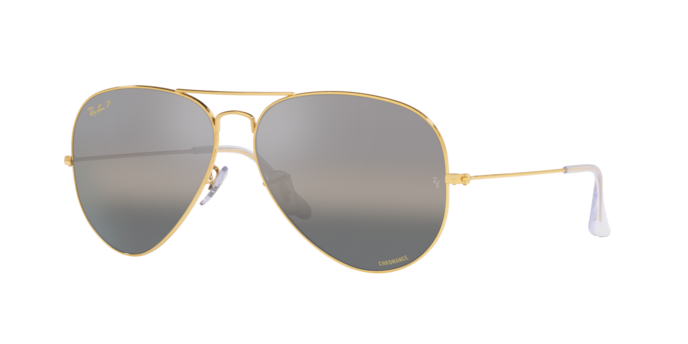 Ray-Ban | 3025 Aviator M | Gold Polarised