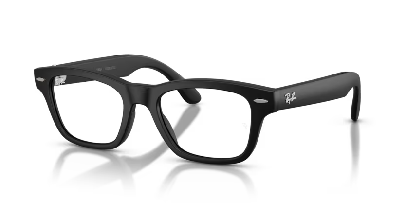 Ray-Ban Audio Meta Gen 3 | RW7005 Burbank M | Matte Black Clear Blue Light Filter