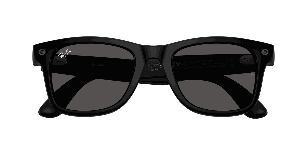 Ray-Ban Meta Gen 3 | RW4011 Wayfarer L | Matte Black Grey