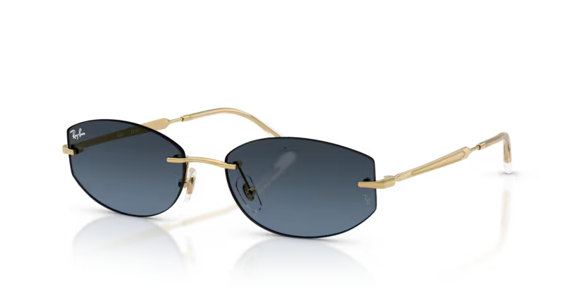 Ray-Ban | RB3792 | Gold / Dark Blue & Grey