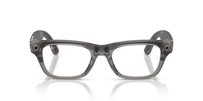 Ray-Ban Meta Gen 2 | RW7001 Blayzer Optics | Transparent ice grey