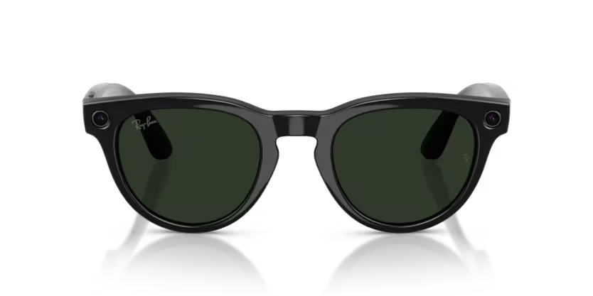 Ray-Ban Meta Gen 2 | RW4013 Headliner | Shiny Black Graphite Green Transitions
