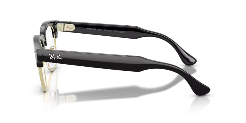 Ray-Ban Audio Meta Gen 3 | RW7004 Clubmaster | Shiny Black Transitions Gen S Graphite Green