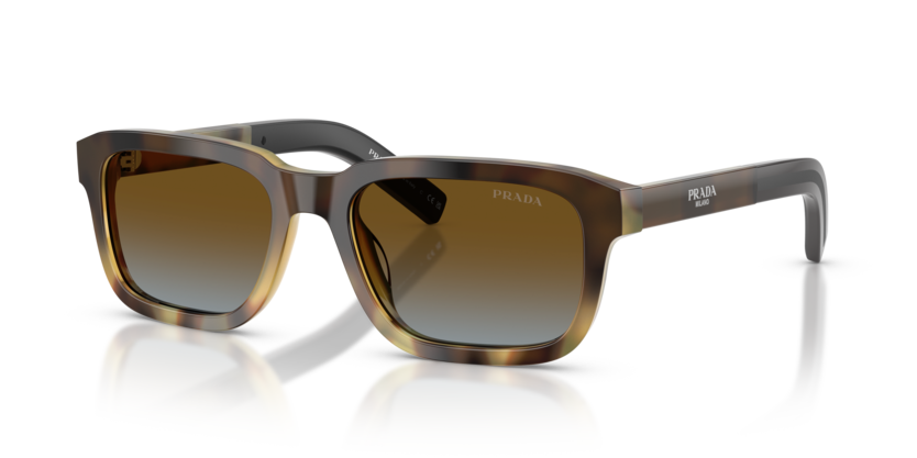 Prada | PRD16S | Mahogany Tortoise Gradient