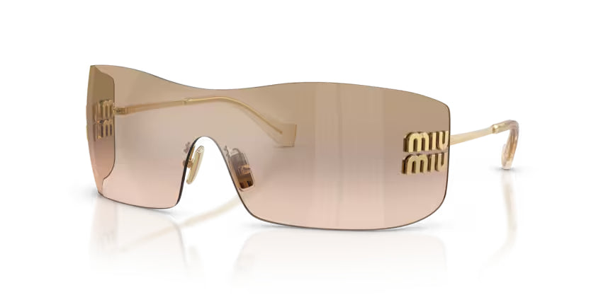 Miu Miu | B53S | Gold Light Brown