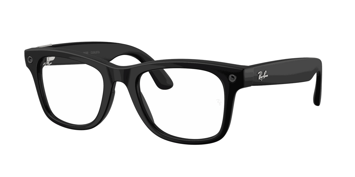 Ray-Ban Meta Gen 3 | RW4011 Wayfarer M | Matte Black Clear BLF&AR
