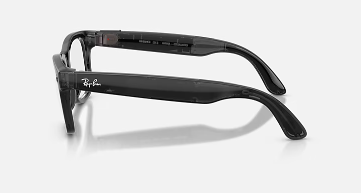 Ray-Ban Meta Gen 3 | RW4011V Wayfarer M | Transp. Black Optical
