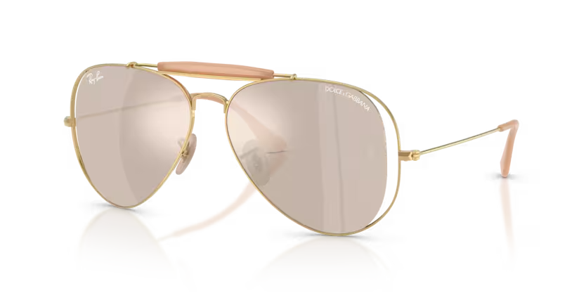 Ray-Ban Dolce Gabbana | RB3029M | Arista with Mirror White Gold