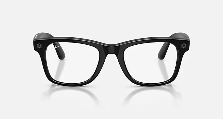 Ray-Ban Meta Gen 3 | RW4011V Wayfarer L | Shinny Black Optical