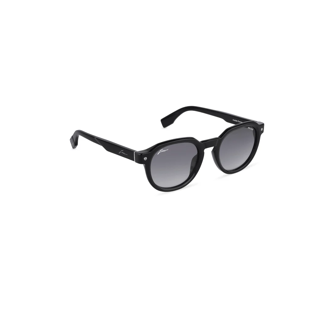 Police | SPLU83 | Zac Efron Signature Shiny Black Smoke Gradient