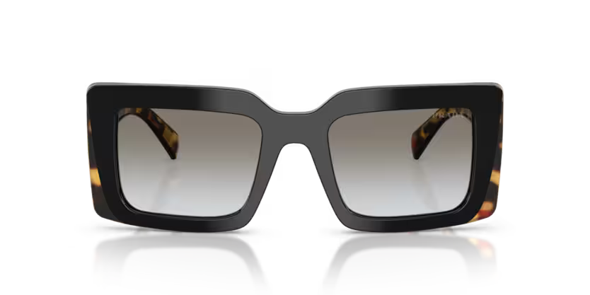 Prada | PRD01S | Black Tort Grey Gradient