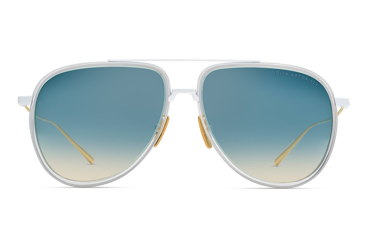 DITA | ARTOA.92x | Matte White Crystal Clear Yellow Gold
