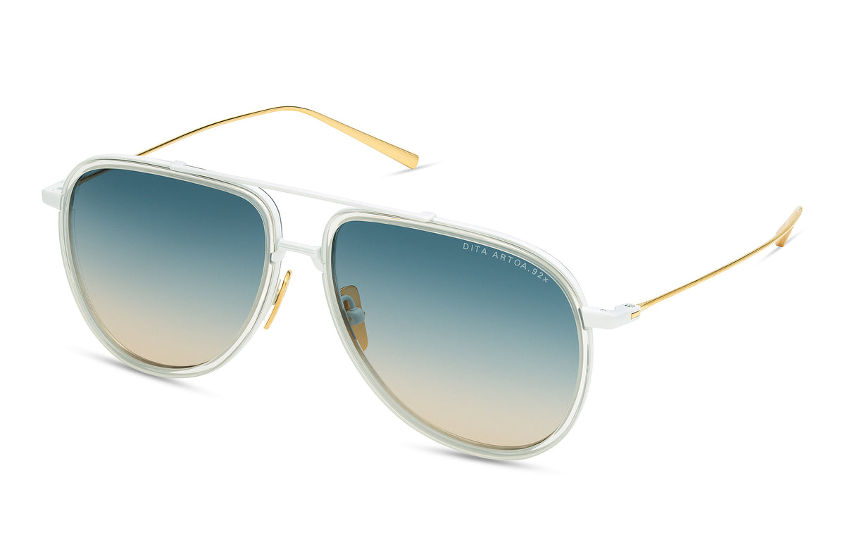 DITA | ARTOA.92x | Matte White Crystal Clear Yellow Gold