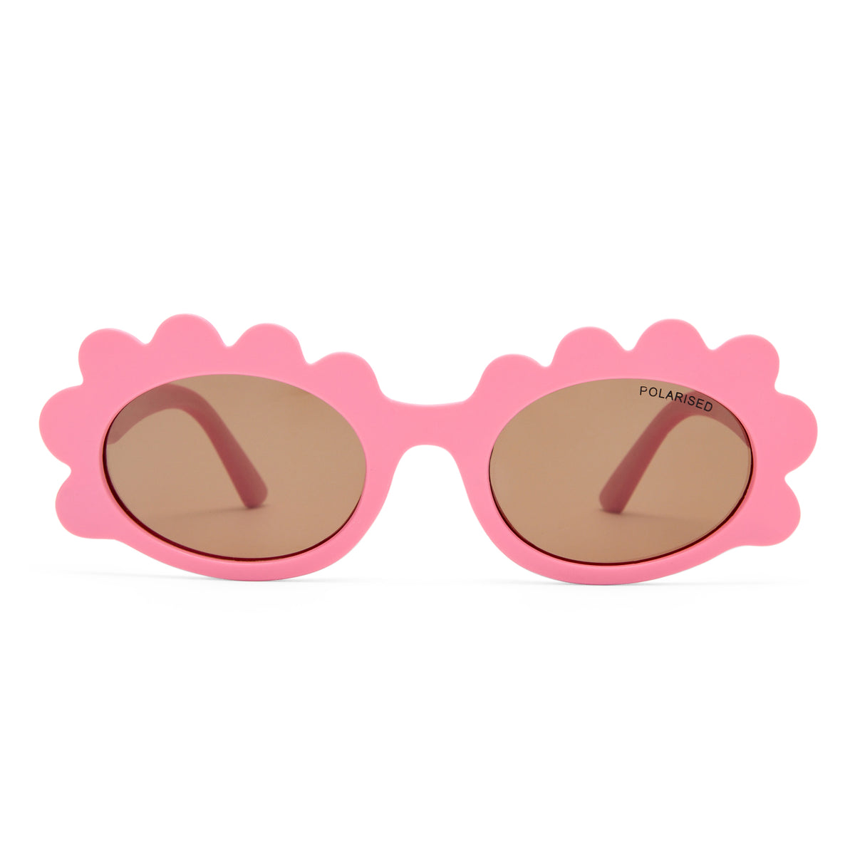 Cancer Council Kids | TCK2645530 Triceratops | Matte Pink / Brown Polarised