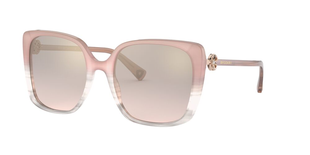 BVLGARI | 8225BF | Transparent Pink Striped