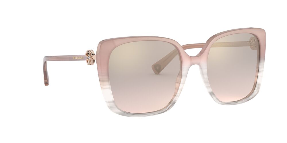 BVLGARI | 8225BF | Transparent Pink Striped