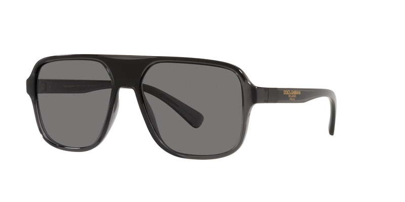 Dolce & Gabbana | 6134 | Transparent Grey/Black Polarised