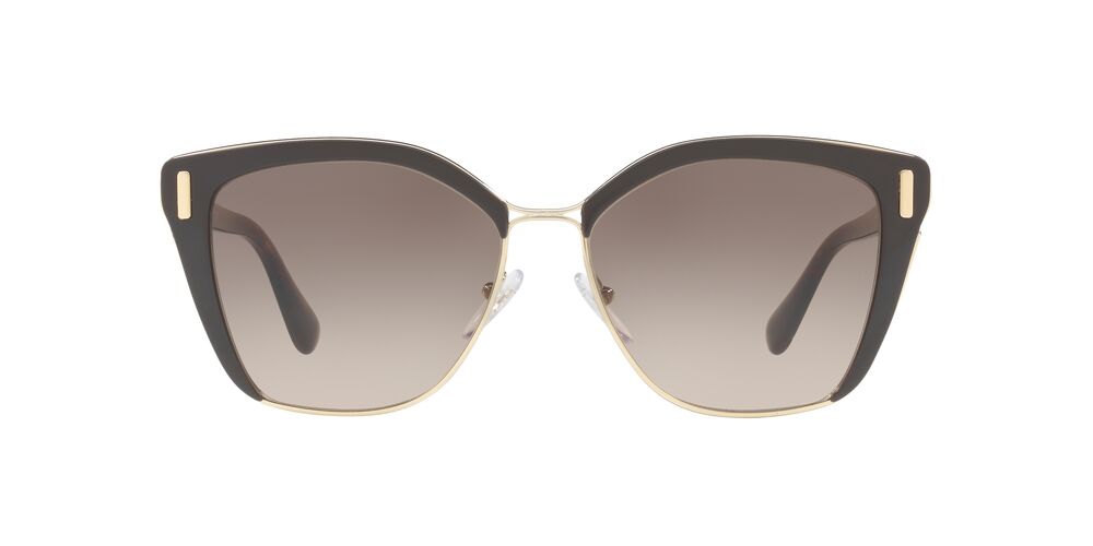 Prada | 56TS | Brown/Pale Gold