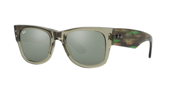 Ray-Ban | 0840S Mega Wayfarer | Transparent Green