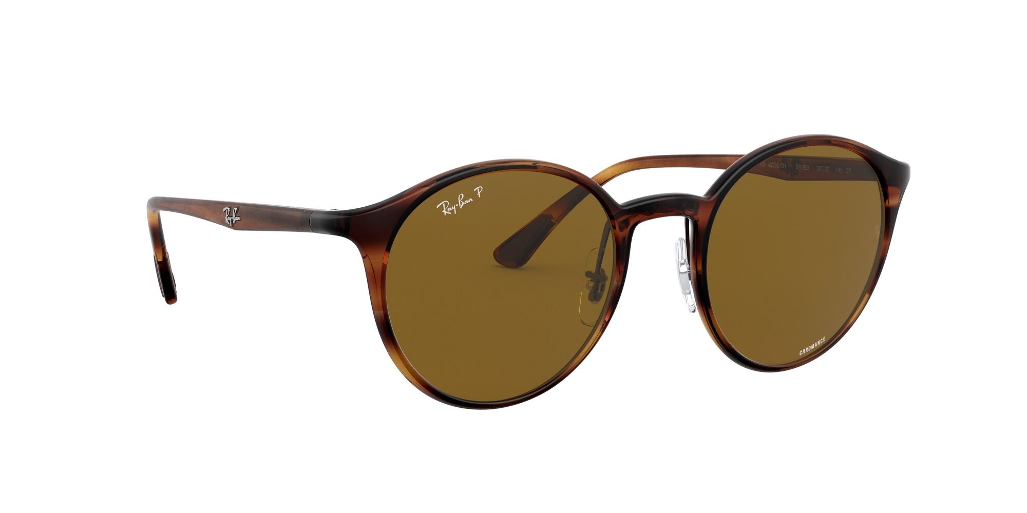 Ray-Ban | 4336CH | Striped Red Havana Polarised