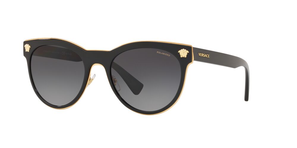 Versace | 2198 Medusa Charm | Black Polarised