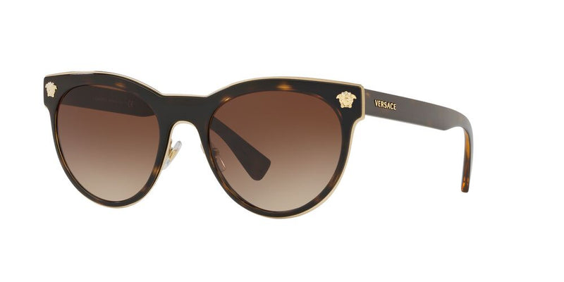 Versace | 2198 Medusa Charm | Dark Havana